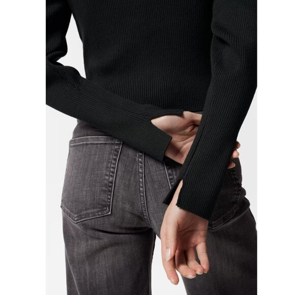 & Other Stories Fitted Rib-Knit Cardigan S NWOT - Picture 8 of 8